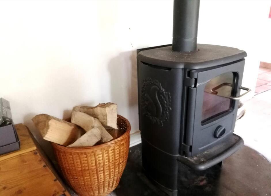 A Pousada Gemuetliches Reetdachhaus Mit Kaminofen Ribe Exterior foto